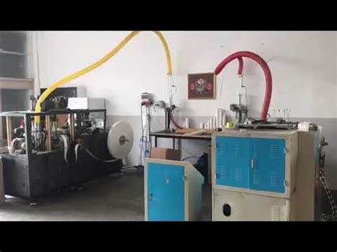 Kağıt bardak yapma makinesi